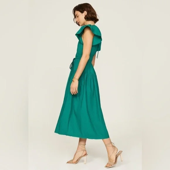 Ulla Johnson Darlene dress in Verdigris 👗 Small - Picture 2 of 12